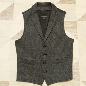 Banana Republic Charcoal Waistcoat Vest S